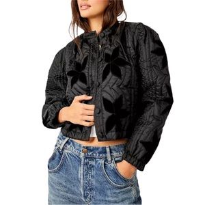 Free People Quinn Quilted Jacket NWOT